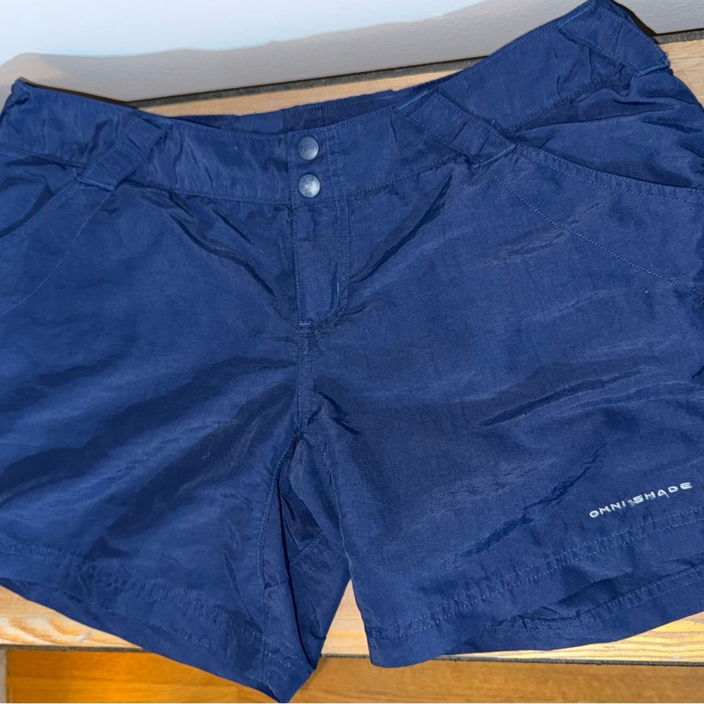 Columbia PFG Cargo Board Shorts activewear EUC